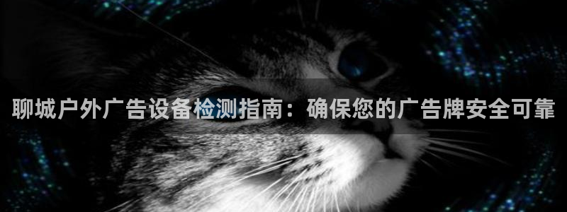 杏宇平台是什么：聊城户外广告设备检测指南：确保您的广告牌安全可靠