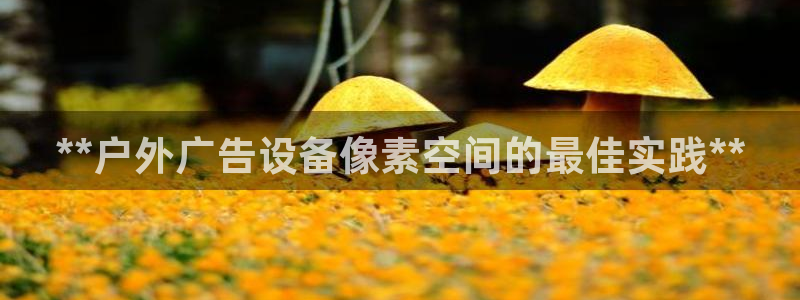 杏宇平台怎么样：**户外广告设备像素空间的最佳实践**