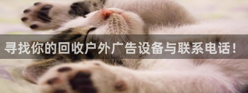 杏宇官方平台官网下载：寻找你的回收户外广告设备与联系电话！