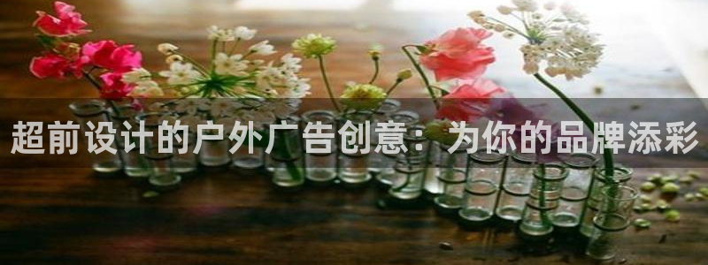杏宇平台代理多少钱：超前设计的户外广告创意：为你的品牌添彩
