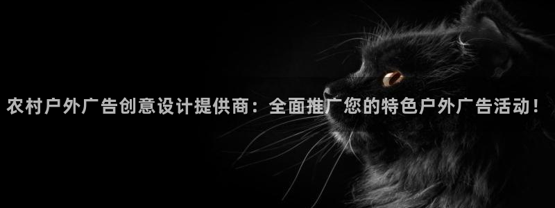 杏宇平台招商：农村户外广告创意设计提供商：全面推广您的特色户外广告活动！