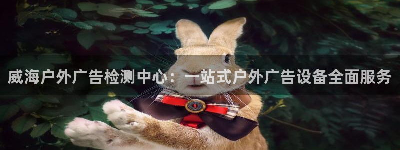 杏宇平台代理怎么样赚钱：威海户外广告检测中心：一站式户外广告设备全面服务