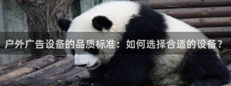 杏宇平台代理怎么样赚钱：户外广告设备的品质标准：如何选择合适的设备？