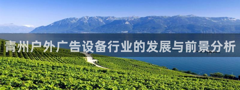 杏宇平台代理怎么赚钱：青州户外广告设备行业的发展与前景分析